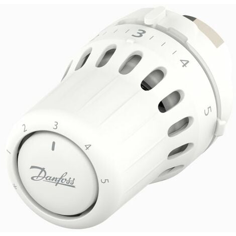 Danfoss Thermostatkopf React RA Click - weiß - 015G3090