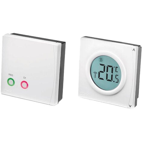 Danfoss Ret2000b Battery Powered Central Heating Digital Room Thermostat