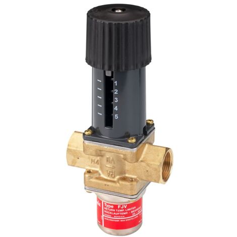Danfoss Rücklauftemperaturbegrenzer FJV DN 15, Rp 1/2", 20-60 Grad C Kvs 1,5