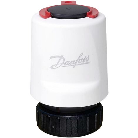 Danfoss – Servomoteur chauffage central 230V NC – Force de réglage 100N – Raccord M30 × 1,5 mm – Protection IP41 – Temps de fermeture 180s