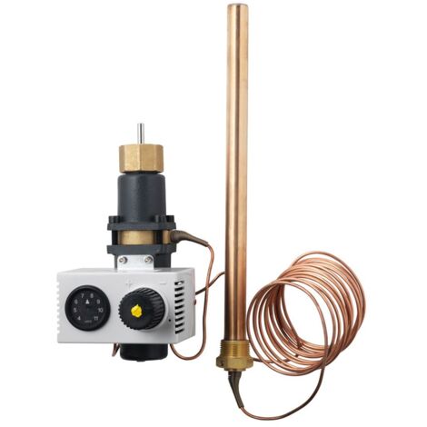 Danfoss Sicherheitstemperaturwächter STFW 10-75 Grad C R 1", mit Bronze Tauchhülse
