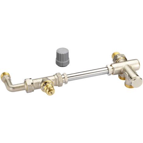 Danfoss Steigrohrventil für 1-Rohranlagen Set RA-KEW, Heizkörper R 1/2", Anlage: G 3/4" AG