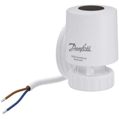 Danfoss Stellantrieb TWA-Q/NO 24V Kabellänge 1,2m, stromlos geöffnet - 7738336672 von Buderus