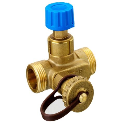 Danfoss Strangabsperrventil USV-M USV-M 20, G 1" AG, aufrüstbar