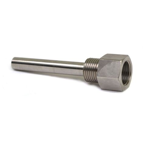Danfoss Tauchhülse 100mm, Edelstahl für Tauchfühler ESMB-12