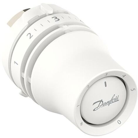 Danfoss – Tête thermostatique M30 x 1,5 – Plage de réglage 8°C - 28°C – Élément de réglage rempli de liquide – Résistante au gel
