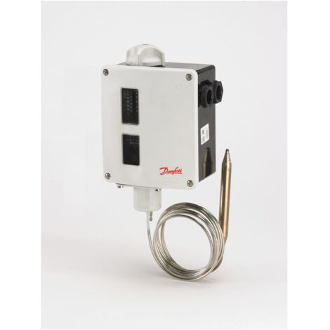 Danfoss Thermostat RT 124 200-300 Grad C Kapillarrohr Länge 2 m