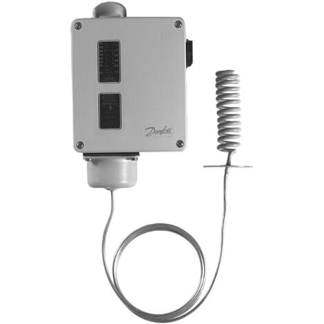 Danfoss Thermostat RT 140 15-45 Grad C 2m plus Fühlerspirale