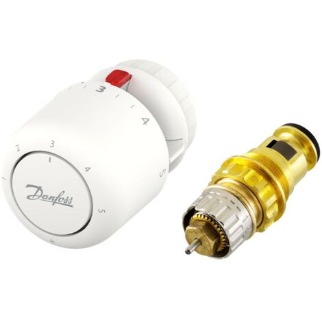 Danfoss Ventileinsatzset RAVL 20 Ventileinsatz und Aero Thermostatkopf, 015G5203
