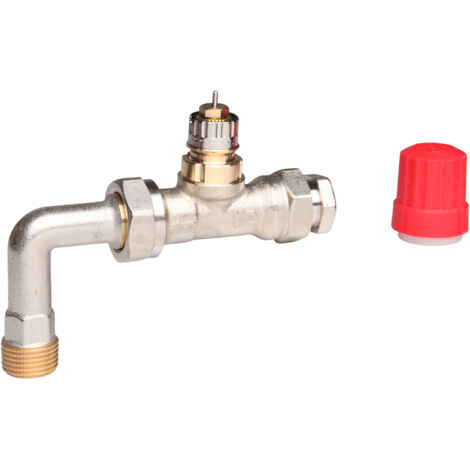 Danfoss Ventilgehäuse RA-K Durchgangsausführung mit Bogen, R 1/2", Kvs: 2,5