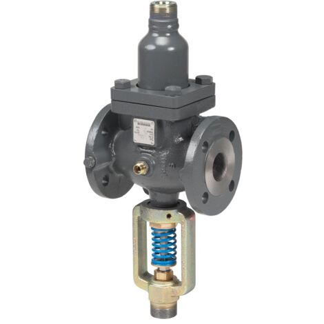 Danfoss Volumenstromregler mit integriertem Stellventil AFQM6 DN 40, Kvs 20, PN 25, GGG-40.3, mit Flansch