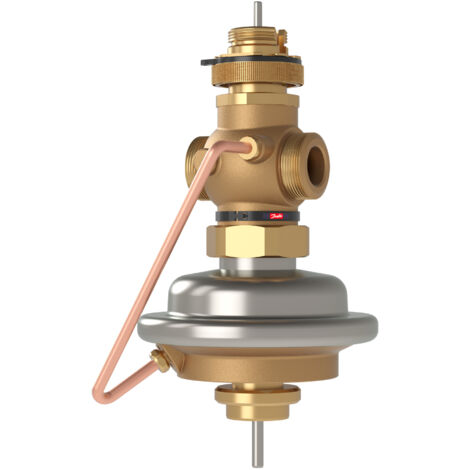 Danfoss Volumenstromregler mit integriertem Stellventil AVQMT DN 15, Kvs 1,0, PN 25, RG5, G 3/4" A