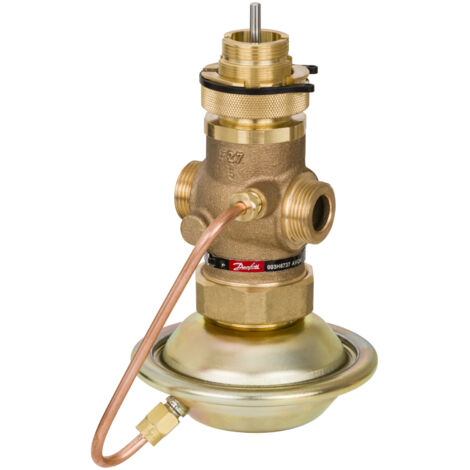 Danfoss Volumenstromregler mit Stellventil AVQM DN 15, Kvs 2,5, PN 16, RG5, G 3/4" A