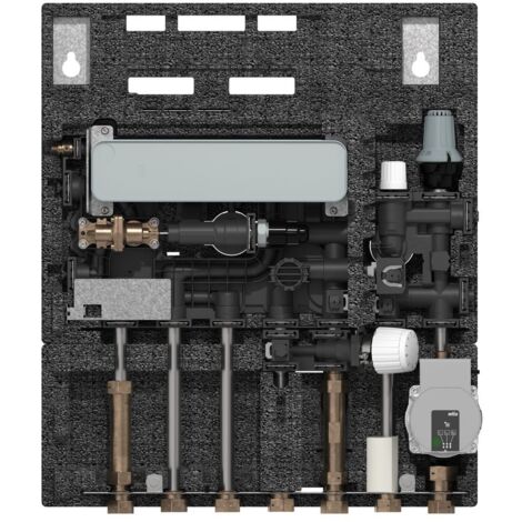 Danfoss Wohnungsstation EvoFlat 4,0 M1 für Fußbodenheizung, 10 bar, 95C, 183B2000