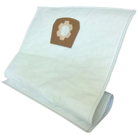 daniclean© dc31 UNI / 10 Vlies Staubsaugerbeutel 30L passend für Kesselsauger, Industriesauger 30 Liter