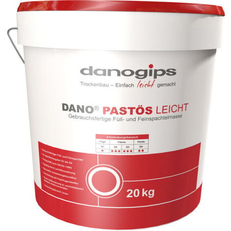 Danogips DANO PASTÖS LEICHT Spachtelmasse Fugenspachtel 20 kg