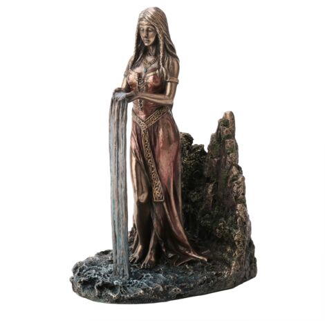 Danu Déesse Celtique Terre Mère Figurine Décorative en Résine 23cm