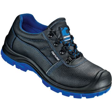 DANZIG Halbschuhe Gr.43 CRAFTLAND® Schwarz/Blau EN ISO 20345 S1 SRC