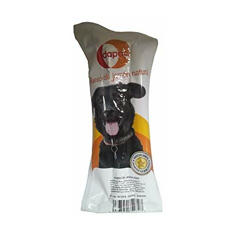 Dapac Natural Ham Bone 100% Serrano Ham Snack pour chiens - 300-400 gr.