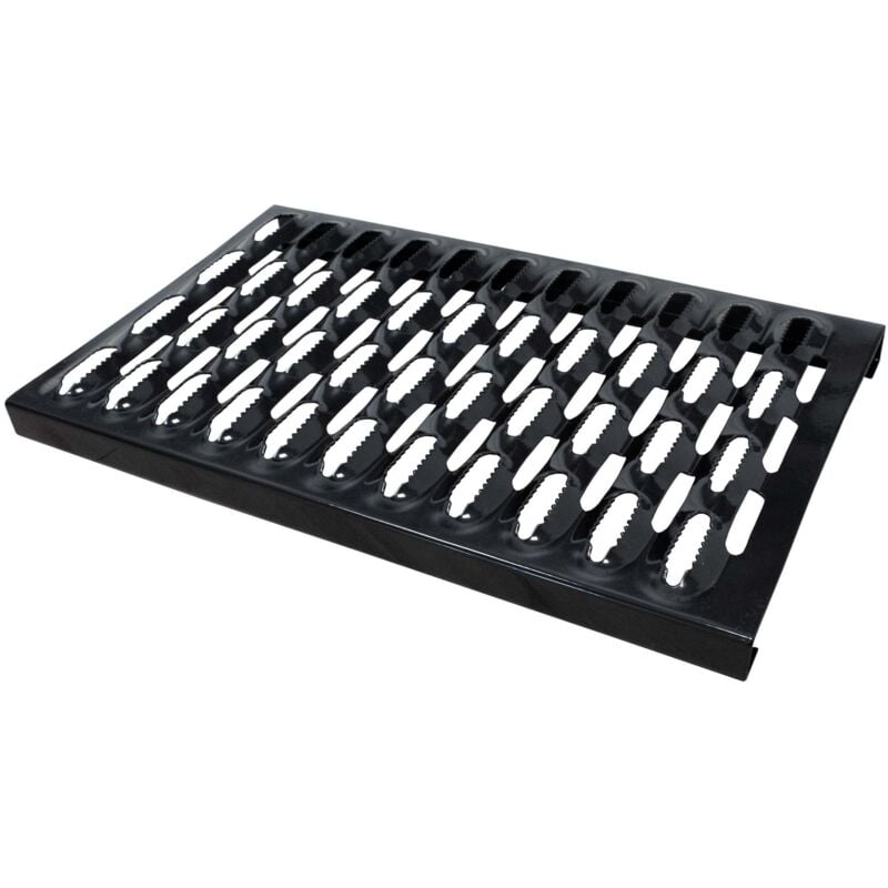 Caillebotis pour ramoneurs, Grille robuste, Utilisable comme issue de secours - noir, 120cm - Daprona