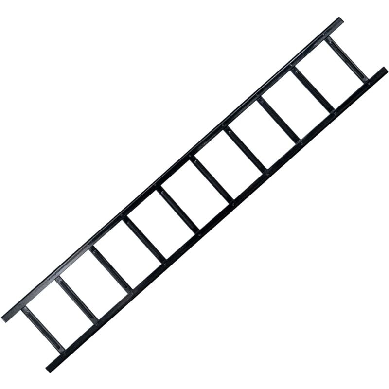 DAPRONA Grille pare-neige pour toit, protection contre la neige, pare-neige, montage simple sur tuiles, certifiée TÜV Rheinland - 120cm Noir