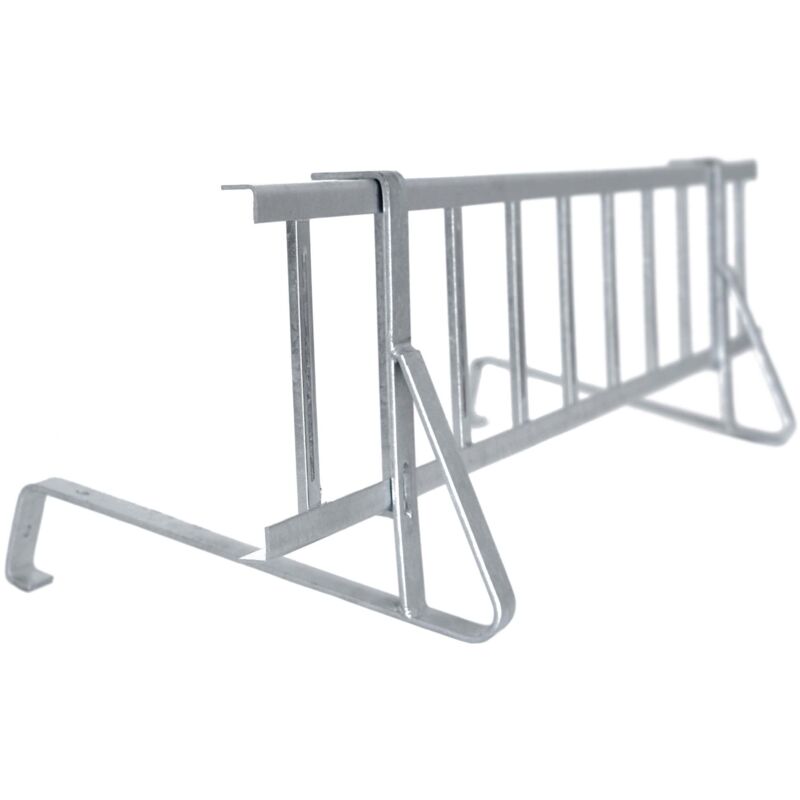 Daprona - Jeu de grilles pare-neige, y compris support pare-neige, connecteur, montage simple, pour tuiles ondulées, certifié tüv Rheinland - 120cm