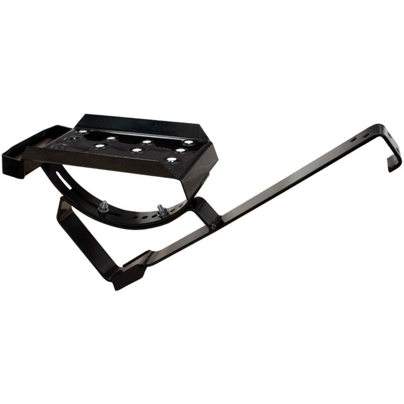 Daprona - Kit de marche de toit pour tuiles plates, marche de toit pour ramoneur, avec matériel de montage pour une marche sûre sur le toit - noir,