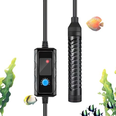 dAquarium100W Chauffage Installation Verticale Thermostat