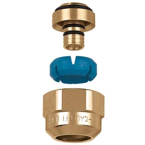 DARCAL, Raccordo a diametro autoadattabile per tubi in plastica semplice e multistrato. G 3/4" (ISO 228-1) F - øinterno 15,5-16, øesterno 18-20 680564