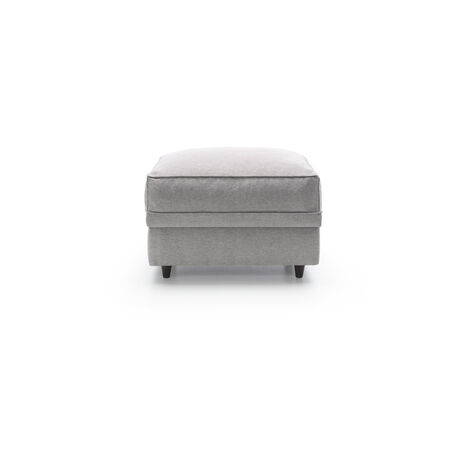 main image of "Darcy Footstool - color Light Grey"