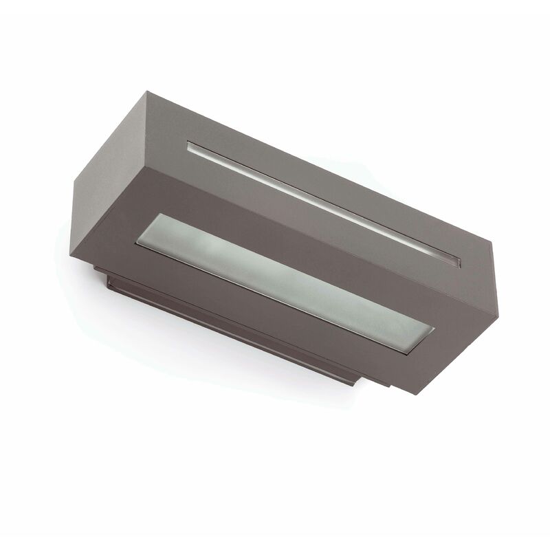 Faro West-1 - 1 Light Outdoor Wall Light Dark Grey IP54, E27