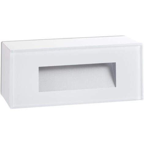 DART Empotrable de pared blanco mate 70277