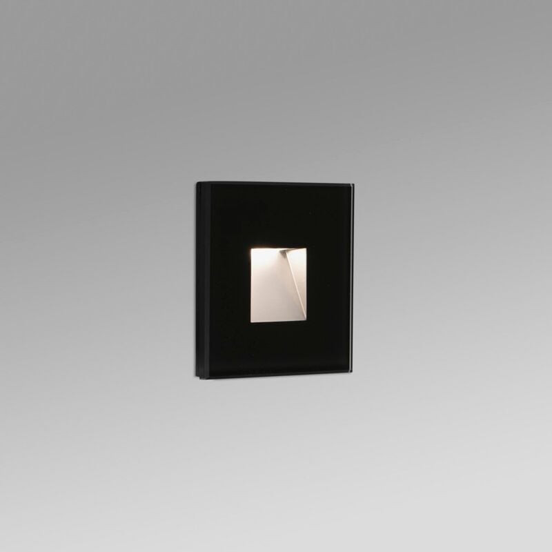 Dart - Lampe encastrable au mur noir mat de faro 70273