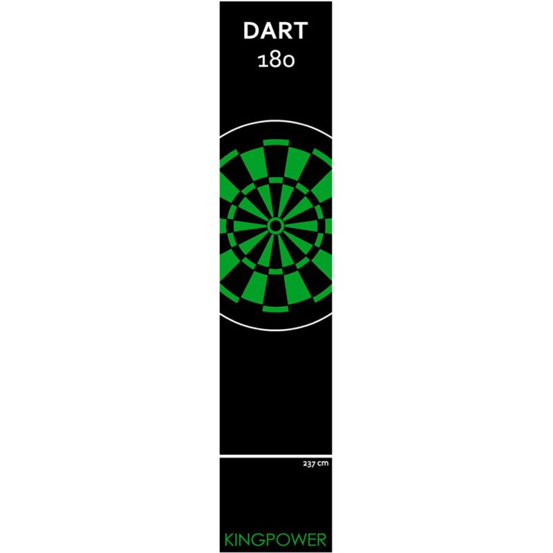 Dart Tapis Darts Fléchettes Tournoi Paillet de Fléchettes 290 x 60 cm Kingpower