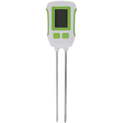 Das 5-in-1-Bodenmessgerät misst Temperatur, Luftfeuchtigkeit, Fruchtbarkeit, Licht, pH-Wert und dient als Hygrometer für den Einsatz im Gartenbau.