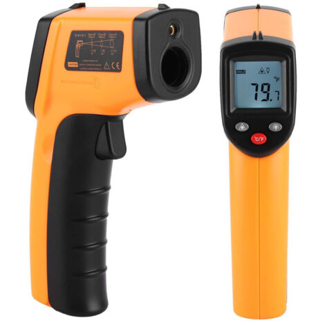 Das Infrarot-Thermometer GM320 ist ein tragbares, hochpräzises, berührungsloses Laser-Thermometer, das sich für industrielle Prüfungen, Gerätereparaturen und die Fahrzeugdiagnostik eignet.