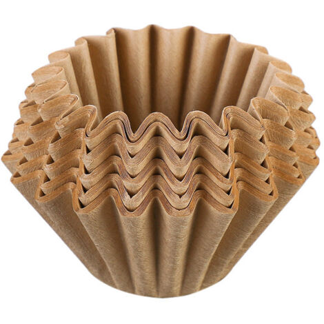 Das Original 100er-Pack Universalfiltertüten für geschmacksneutrale Filterkörbe  Papierfilter für Kaffeemaschinen mit Korbfilter