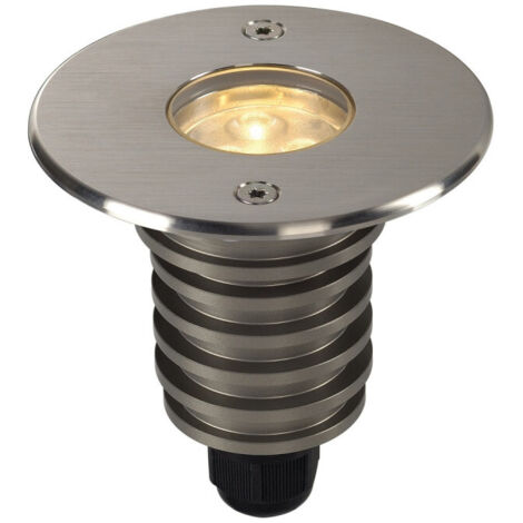 DASAR 920 encastré rond LED 230V collerette inox 316 5,5W 3000K IP67 (233520)