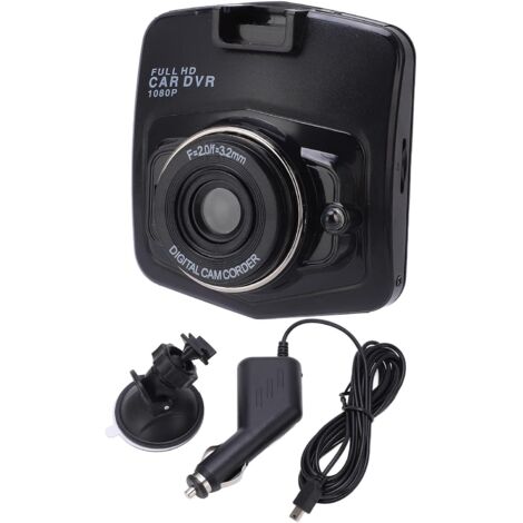 Dash Dashcam para Automóviles, 1080P Full HD Dashboard Camera Recorder, 170° Wide Angle Car Camera con Visión Nocturna, G-Sensor, Loop Recording, Parking Monitor, 120mAh Battery, Support 32GB Max