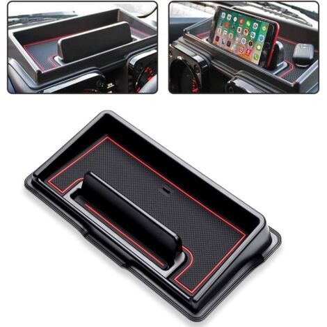Dashboard Storage Tray, Car Dashboard Storage Box, Dashboard Storage Box, for Mobile Phones Under 6.5 Inches or GPS Devices
