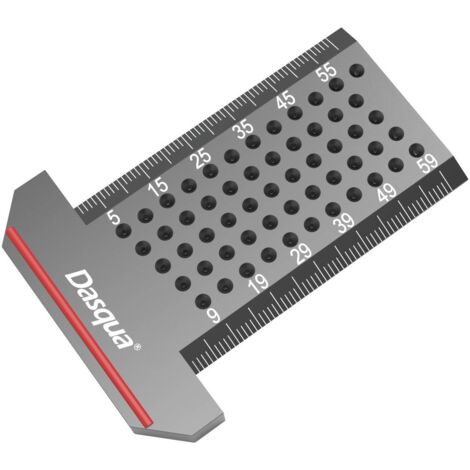 Dasqua 1804-5661 Règle T de repérage de poche Alliage d'aluminium 1 pc(s) R686142