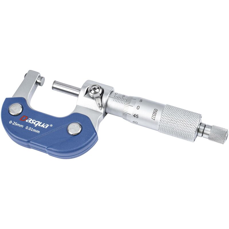 Dasqua 4111-5205 4111-5205 Micromètre 0 - 25 mm Lecture: 0.01 mm R686672