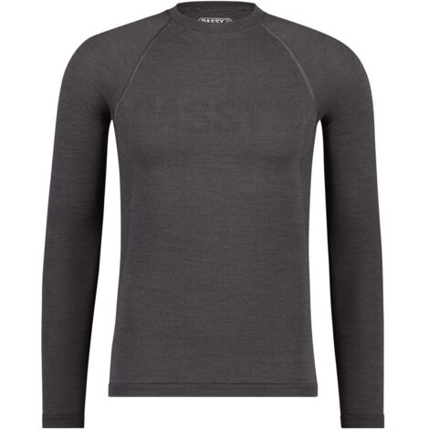 Dassy Funktionshirt mit langen Ärmel Theodor 710061 Gr. S/M anthrazitgrau