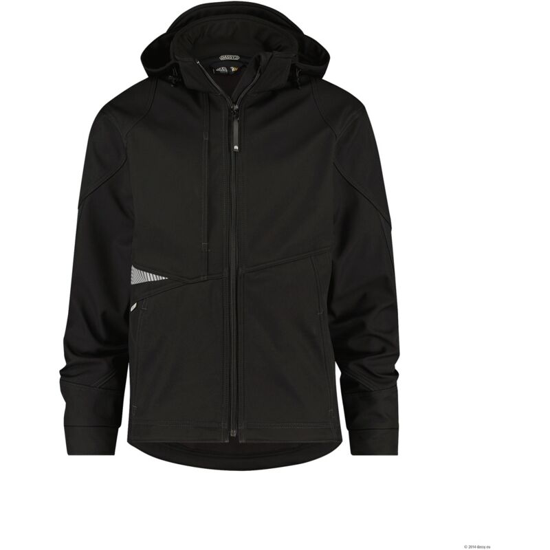 Pbv Gravity Softshell-jacke Schwarz 2xl 280g