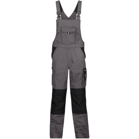 Dassy Latzhose Versailles Gr.62 grau/schwarz