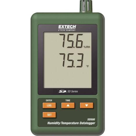 Data logger multifunzione Extech SD500 Misura: Temperatura, Umidità dell'aria 0 fino a 50 °C 10 fino a 90 % ur