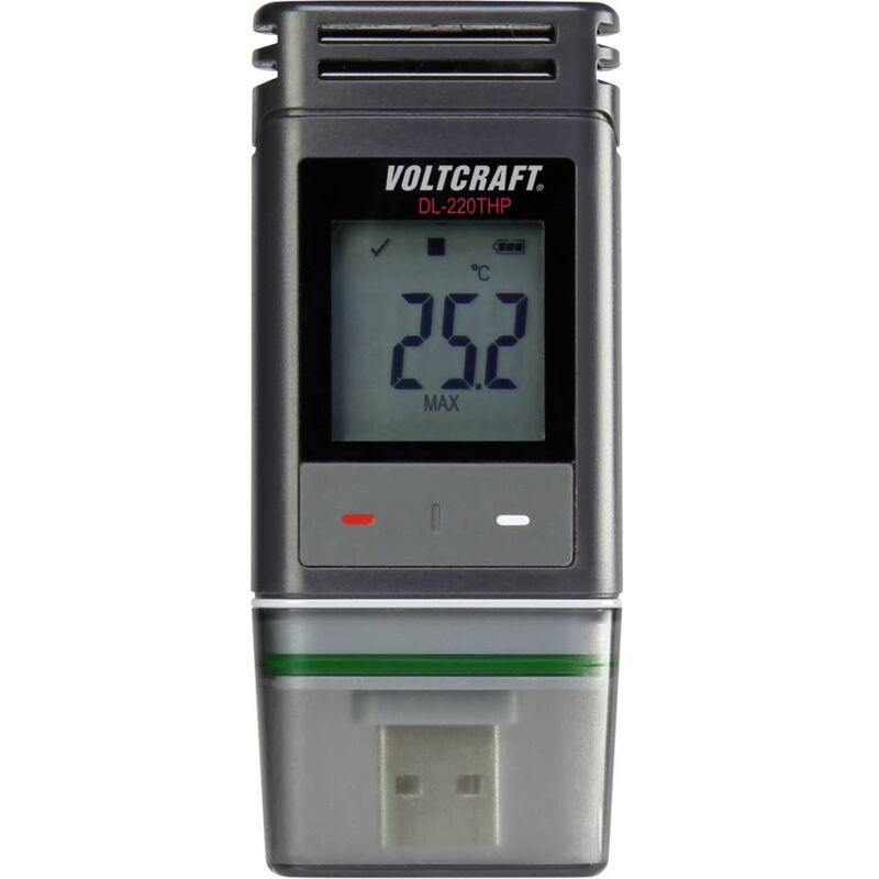 Image of DL-220 thp DL-220THP Data logger temperatura, Data logger umidità, Data logger pressione atmosferica Misura: - Voltcraft