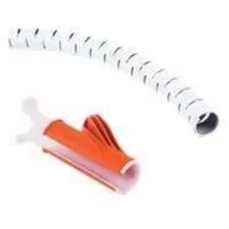 Dataflex 33781 Cache-Câbles Blanc 25 mm 3 m