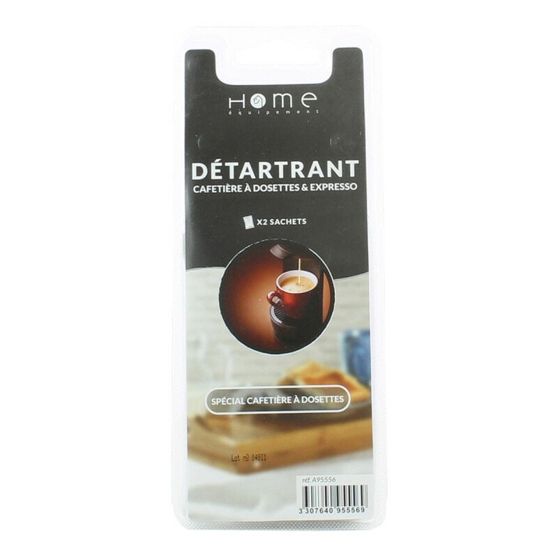 Détartrant en poudre , 2 sachets de 40grs spécial pour Cafetière à dosettes A95556 pour Cafetière - Expresso broyeur