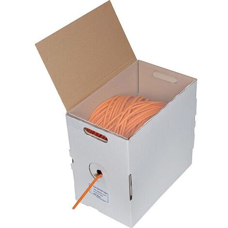 Datenleitung Duplex Box STO, 16 Adern, AWG 23 PiMF FRNC OR - 100 m